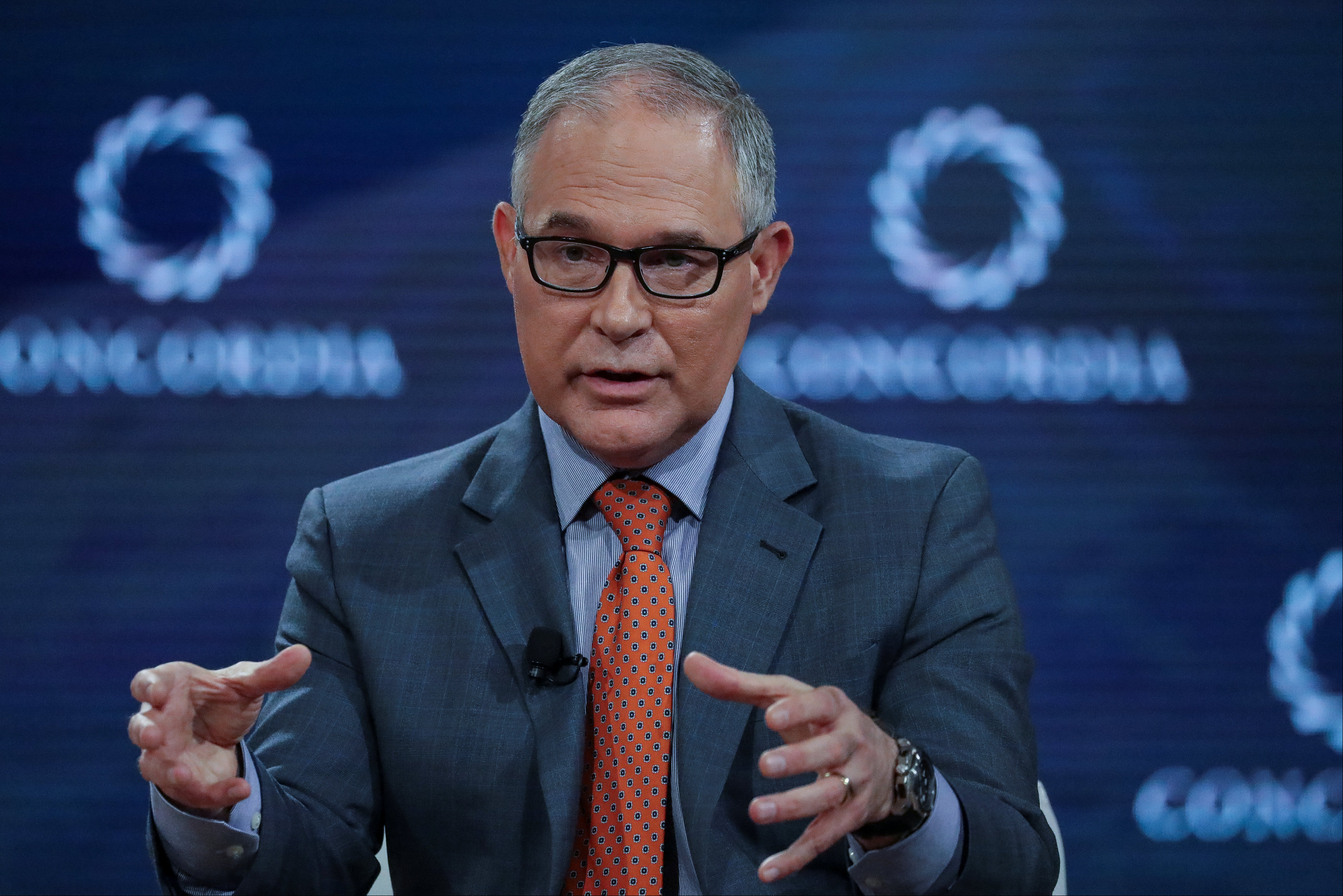 Scott Pruitt, chefe da Agência de Proteção Ambiental dos EUA