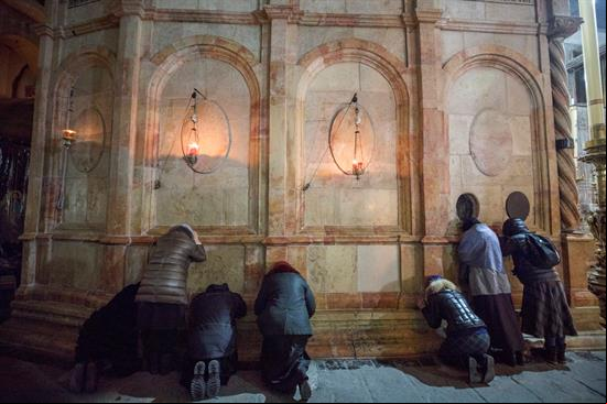 Santo Sepulcro é reaberto - Foto Agência EFE