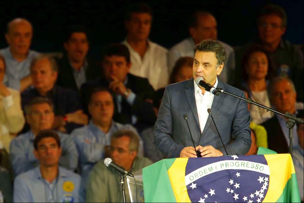 PSDB oficializa Aécio Neves como candidato a presidente da República (George Gianni/Divulgação PSDB)