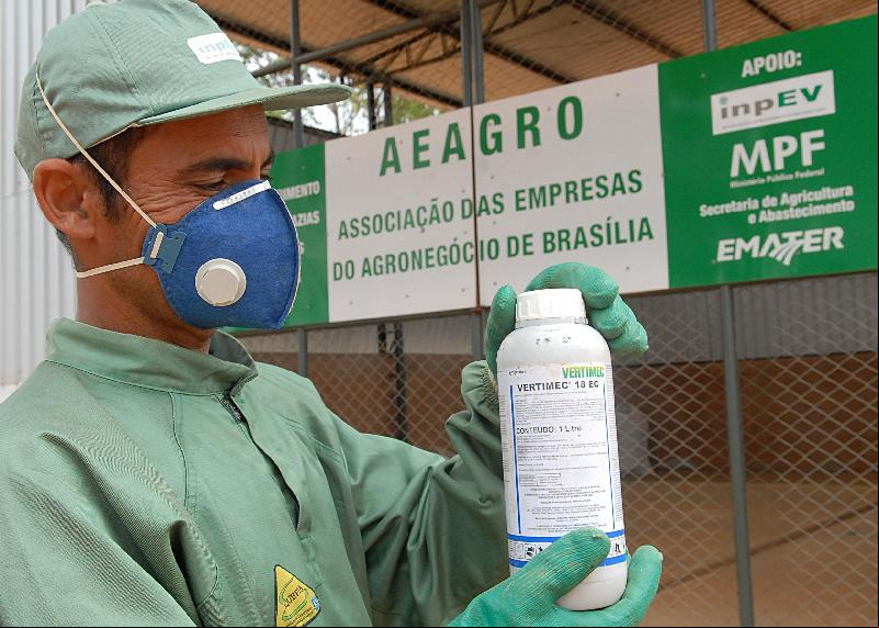 Brasil recolhe 94% das embalagens de defensivos agrícolas