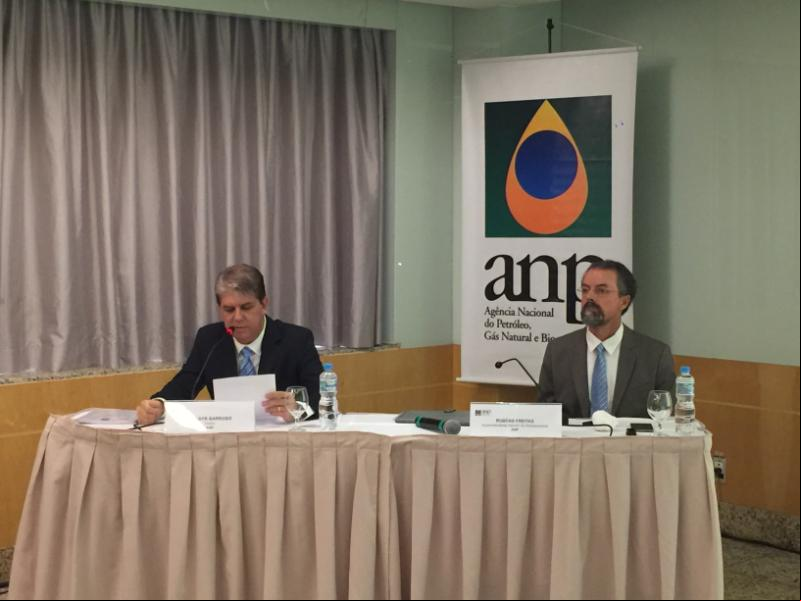 Em seminário da ANP, diretor da Agência, Waldyr Barroso e superintendente adjunto de Abastecimento, Rubens Freitas, apresentam desempenho do mercado de combustíveis