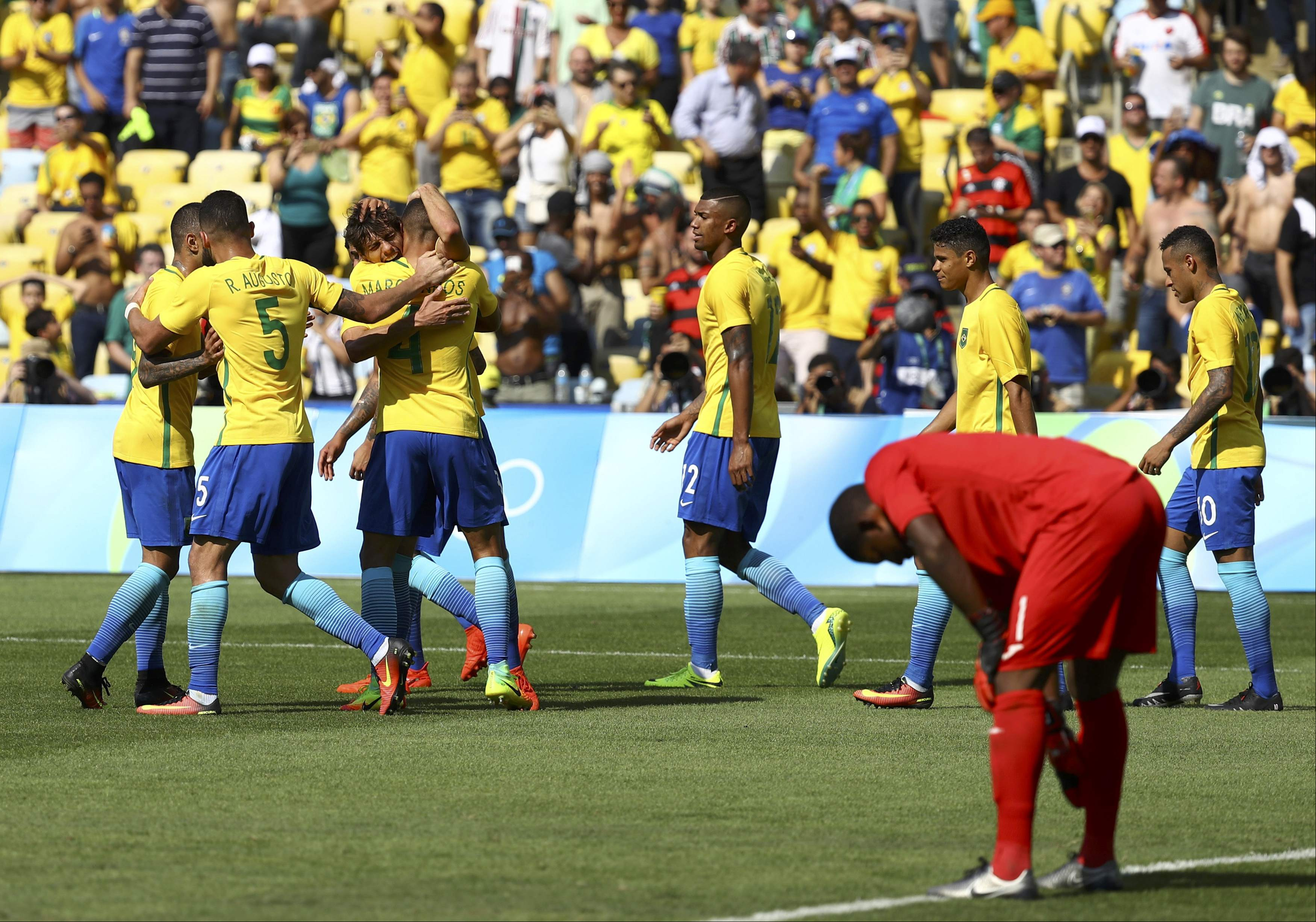 2Brasil vence Honduras e vai para final do futebol masculino