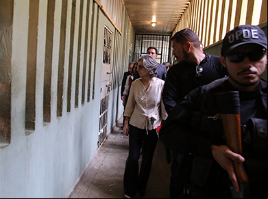 Presidente do STF e do CNJ, Cármen Lúcia fez visita surpresa ao presídio no DF