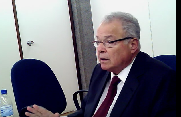 Brasília - O empresário Emílio Odebrecht deu depoimento ao MPF como parte do acordo de delação premiada (Reprodução vídeo)