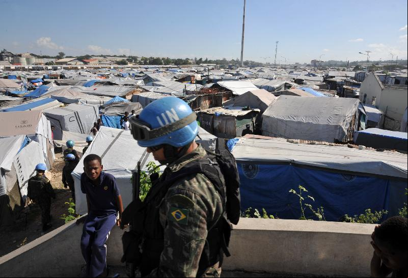 Tropas brasileiras no Haiti
