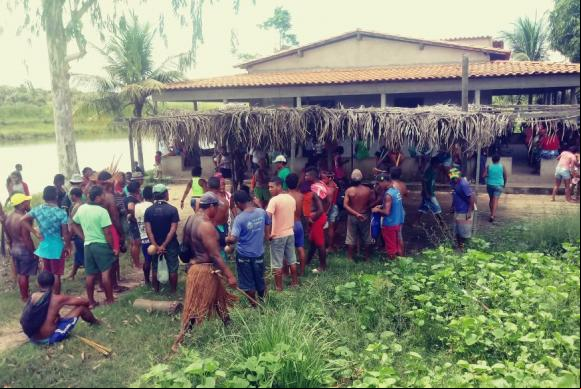 aldeia dos índios Gamela