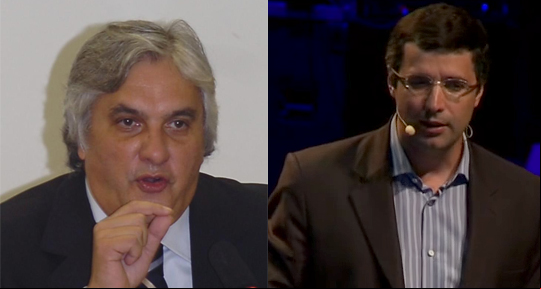 Delcídio do Amaral e André Esteves (Agência Brasil)