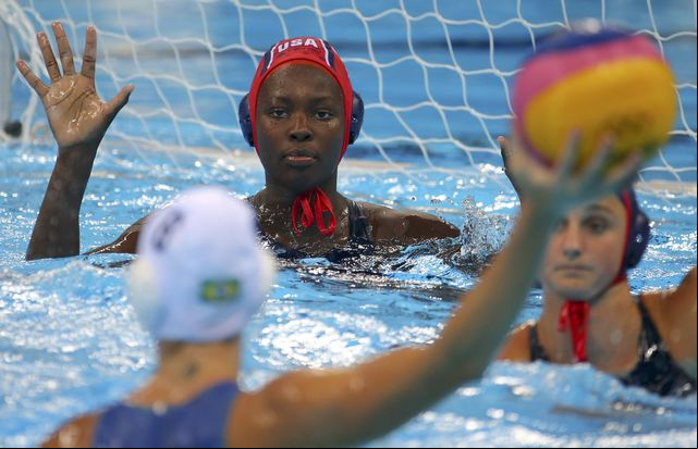Brasileiras do pólo aquático perdem para os EUA na quartas de final