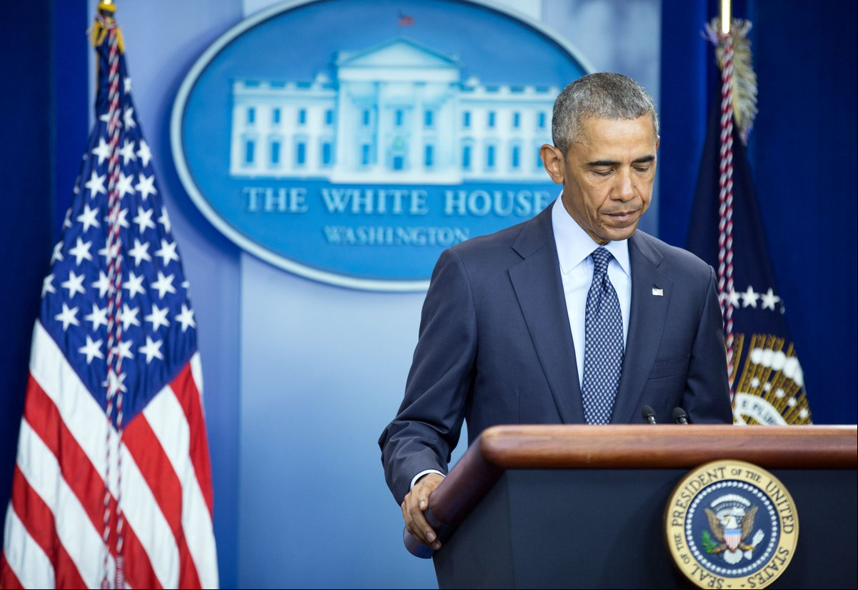 O presidente dos Estados Unidos, Barack Obama, faz pronunciamento sobre o atentado em uma boate de Orlando (Divulgação/Casa Branca)