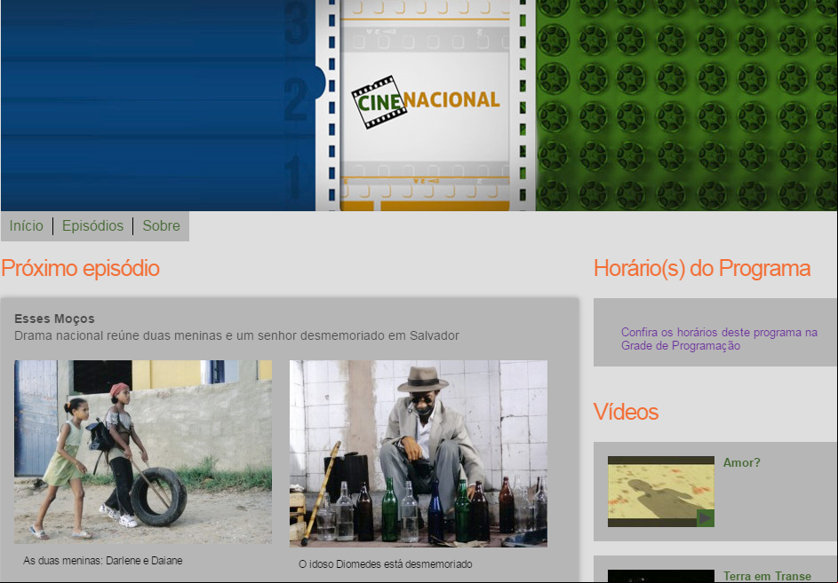 TV Brasil é a emissora que mais exibe filmes nacionais